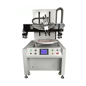 Sitodrukarka półautomatyczna do druku na zaokrąglonych powierzchniach MDHP-4060CS