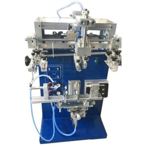 Sitodrukarka półautomatyczna do druku na płasko i okrągło MDYLS-250S 50W