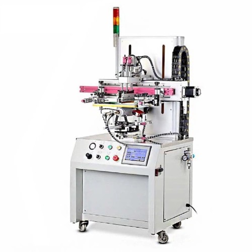 Sitodrukarka półautomatyczna do druku na okrągło MDHP-400S