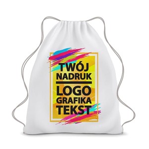 Worek z nadrukiem