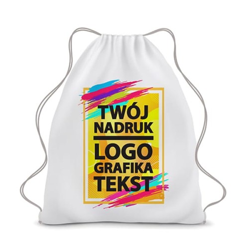 Worek z nadrukiem