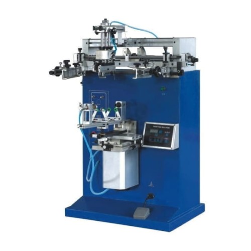Sitodrukarka półautomatyczna do druku na płasko i okrągło MDYLS-400M/S 20W 